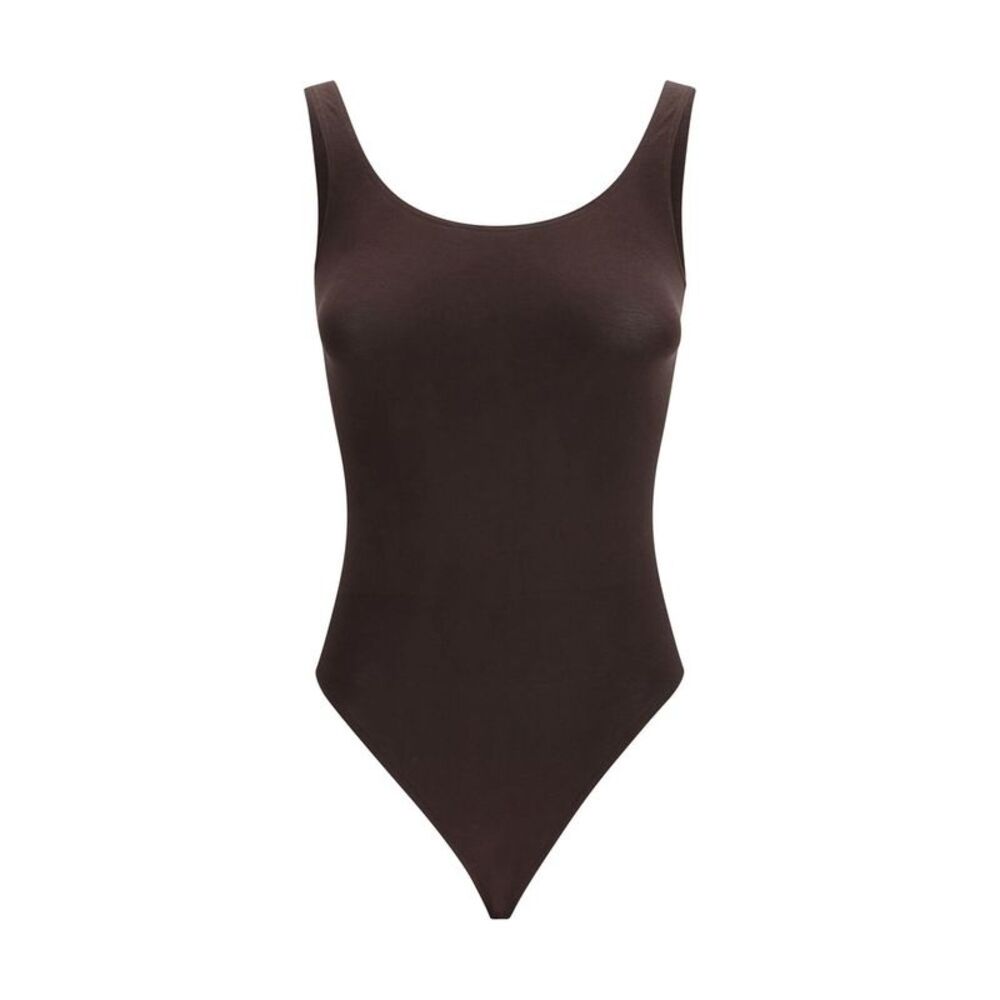 Wolford Brown Cotton Women's Bodysuit